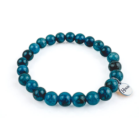 Bracelet BASIC Apatite Silver