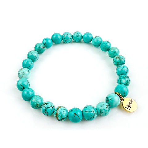 Bracelet BASIC Turquoise Gold