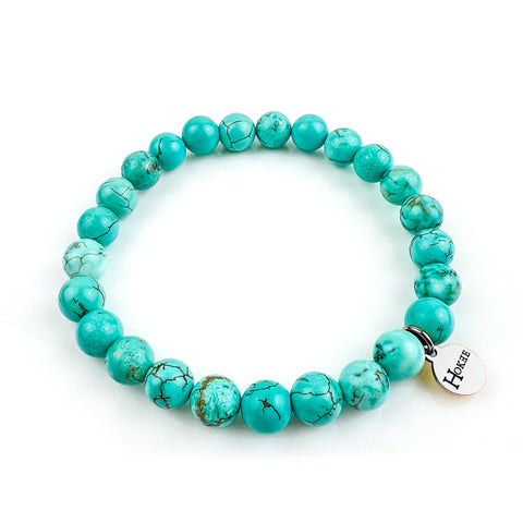 Bracelet BASIC Turquoise Silver