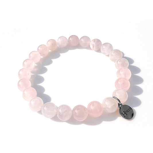 Bracelet BASIC Quartz rose Silver