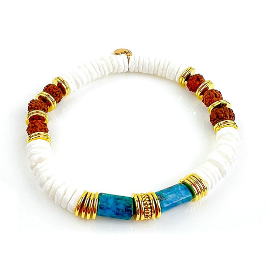 Bracelet OSIRIS Apatite Gold