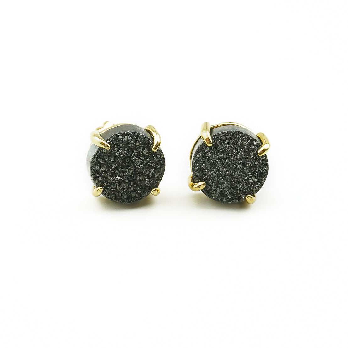 Boucles d'oreilles ALICE noir