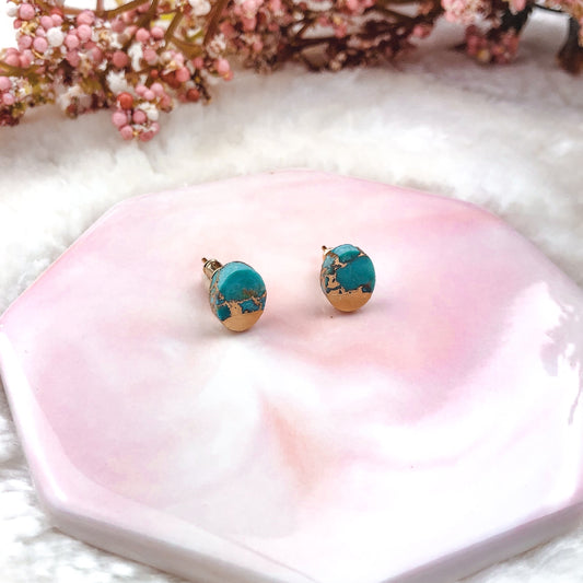 Boucles d'oreilles APHRODITE Turquoise